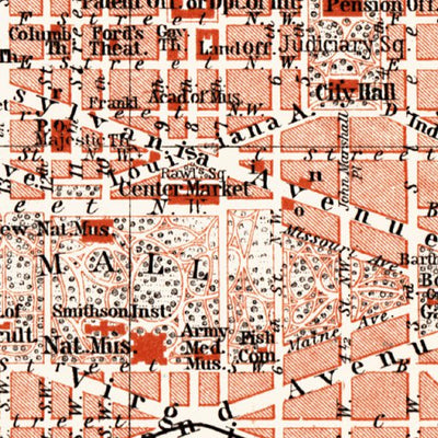 Waldin Washington city map, 1909 digital map