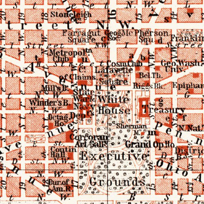 Waldin Washington city map, 1909 digital map
