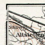 Waldin Zürich environs map, 1909 digital map