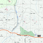 WalkGPS Running Brook Walk Area - Darling Range digital map