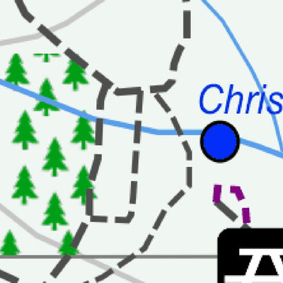 WalkGPS WalkGPS - Christmas Tree Well Walk Area - Darling Range digital map