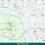 WalkGPS WalkGPS - Gibbs Rocks Walk Area - Darling Range digital map