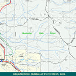 WalkGPS WalkGPS - Gibraltar Rock Walk Area - Mumballup State Forest digital map