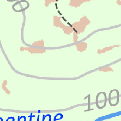 WalkGPS WalkGPS - Kittys Gorge - Serpentine Falls Walk Area - Darling Range digital map