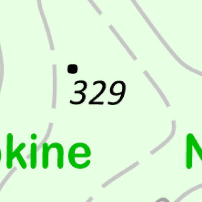 WalkGPS WalkGPS - Mokine Walk Area near Northam digital map