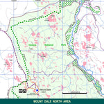 WalkGPS WalkGPS - Mount Dale North Walk Area - Darling Range digital map