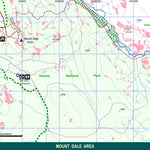 WalkGPS WalkGPS - Mount Dale Walk Area - Darling Range digital map