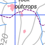WalkGPS WalkGPS - Mount Gorrie Walk Area - Darling Range digital map