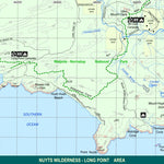 WalkGPS WalkGPS - Nuyts Wilderness-Long Point Walk Area - Walpole-Nornalup National Park digital map
