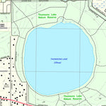 WalkGPS WalkGPS - Thomsons Lake Walk Area digital map