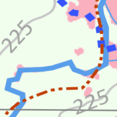 WalkGPS - Turtle Pool downstream Walk Area - Darling Range Preview 2