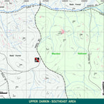 WalkGPS WalkGPS - Upper Darkin SE Walk Area - Darling Range digital map