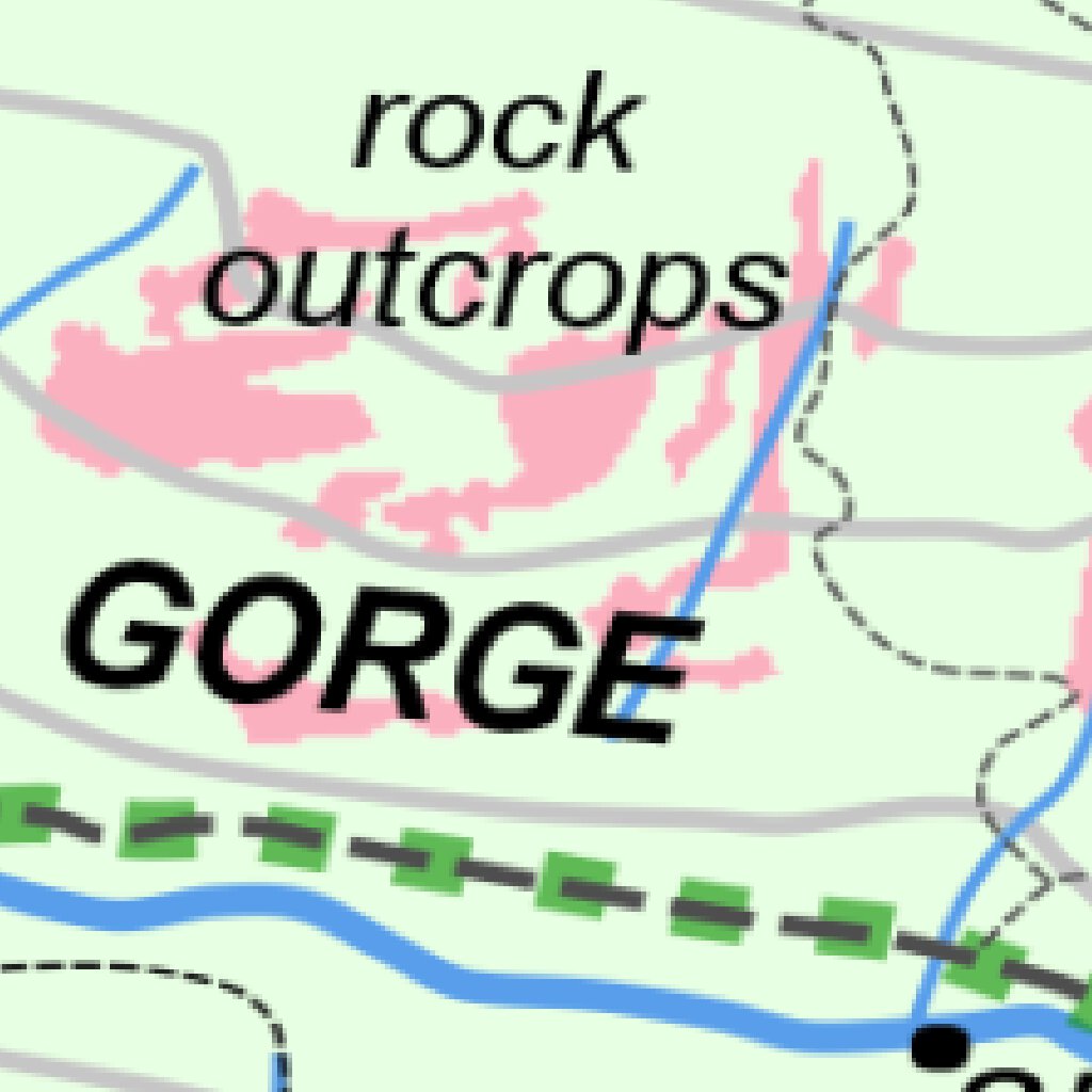 WalkGPS - Wungong Gorge Walk Area - Darling Range Map by WalkGPS ...