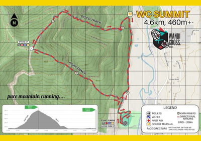Wandi Cross 2025 - WC Summit (4.6km and 460m+/-) Preview 1