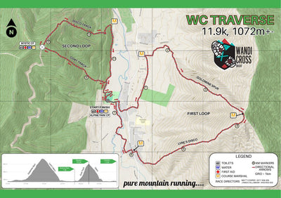 Wandi Cross 2025 - WC Traverse (11.9km and 1072m+/-) Preview 1