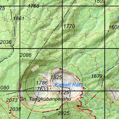 Gunung Tangkuban Perahu 1:50K Preview 2