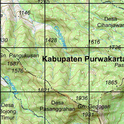 Gunung Tangkuban Perahu 1:50K Preview 3