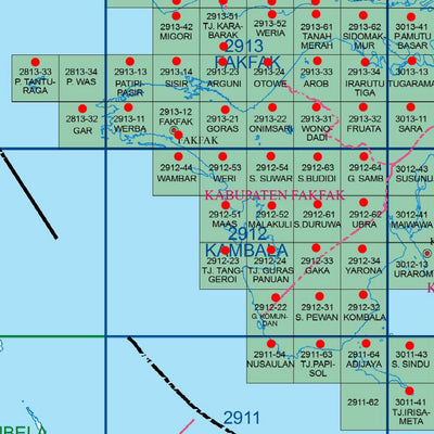 Wanto Nurjaman INDEKS PETA RBI MALUKU DAN PAPUA digital map