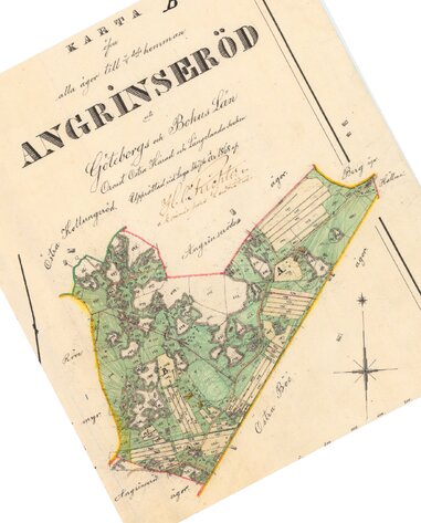 Angrimseröd 1869 Hemmansklyvning (östra) Preview 1