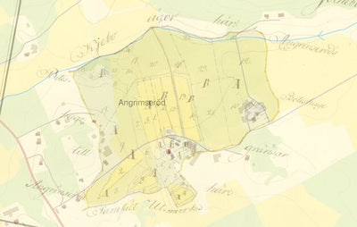 Angrimseröd Storskifte Inägor 1785 sammansatt Preview 1
