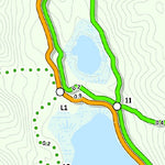 Washington County Parks, MN Cottage Grove Ravine Regional Park Summer Map digital map