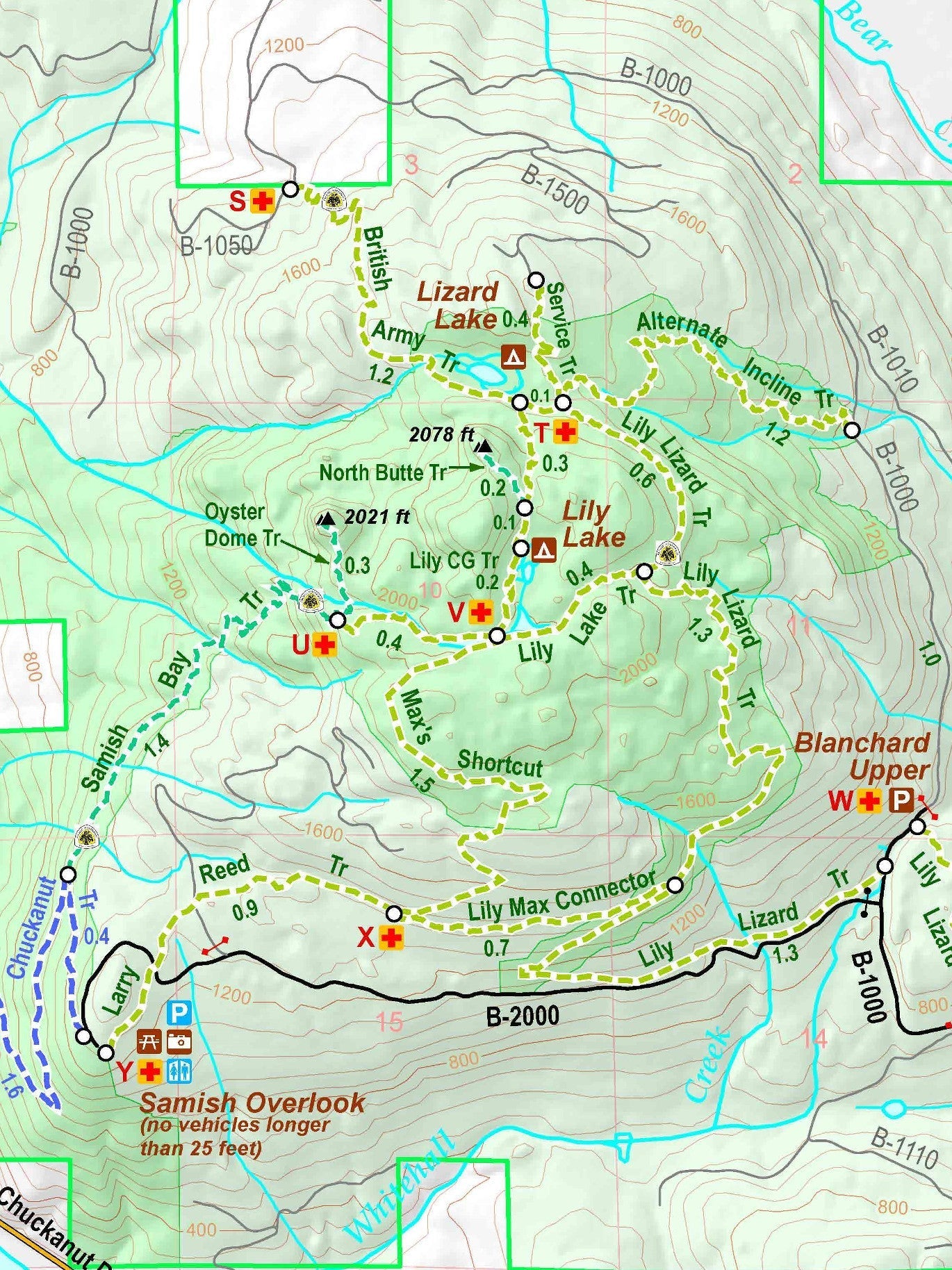 Blanchard State Forest Map by Washington State Department of Natural ...