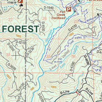 Washington State Department of Natural Resources Capitol State Forest digital map