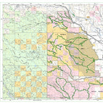 Washington State Department of Natural Resources LT Murray Green Dot Road Map digital map