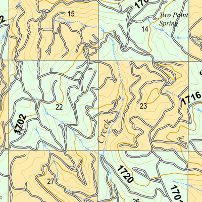 Washington State Department of Natural Resources LT Murray Green Dot Road Map digital map