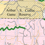 Washington State Department of Natural Resources Naneum-Colockum Green Dot Road Map digital map