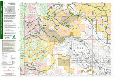 Oak Creek Green Dot Road Map Preview 1