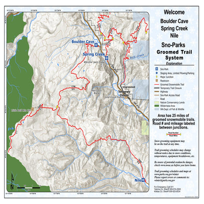 Washington State Parks Boulder Cave Sno-Park digital map