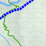 Washington State Parks Crow Lake Sno-Park digital map