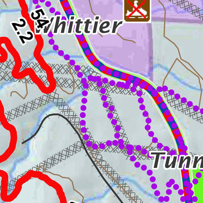 Washington State Parks Crystal Springs Sno-Park digital map