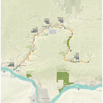 Klickitat State Park Trail Map, WASHINGTON Preview 1