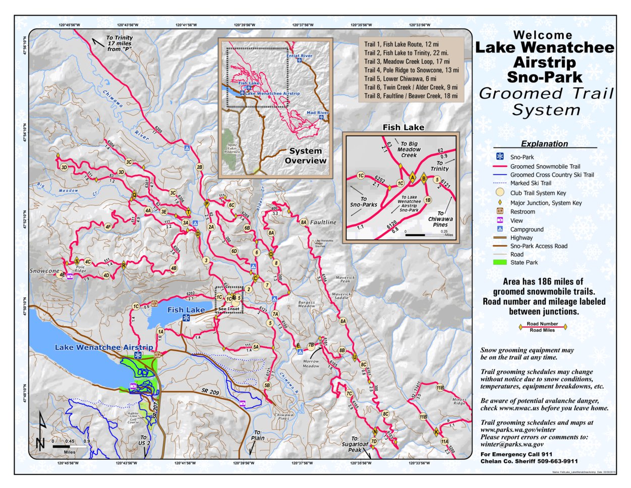 Lake Wenatchee Airstrip Sno-Park Map by Washington State Parks | Avenza ...