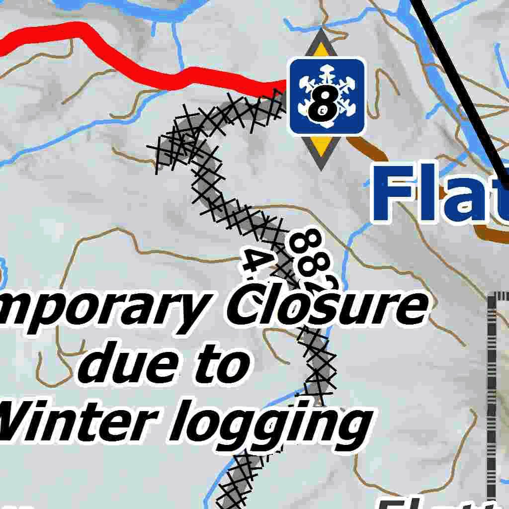 Lone Butte SnoPark Map by Washington State Parks Avenza Maps