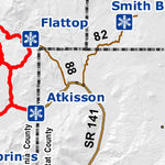 Washington State Parks Orr Creek Sno-Park digital map