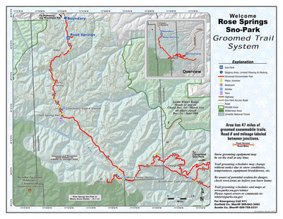Washington State Parks Rose Springs Sno-Park digital map