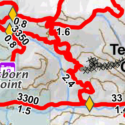 Washington State Parks Taneum Sno-Park digital map