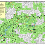 Wayne National Forest, Ironton Ranger District, Horse Trails Map Preview 1