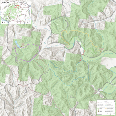 Symmes Creek and Morgan Sisters Trail System Map Preview 1
