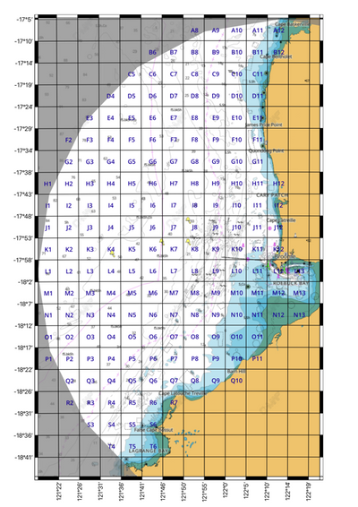 Broome Game Fishing Club Area Grid Preview 1