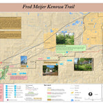 West Michigan Trails and Greenways Coalition Fred Meijer Kenowa Trail Map digital map