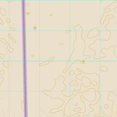 Western Australia Department of Biodiversity, Conservation and Attractions (DBCA) COG Series Map 1743-14: Billiecutherah and Noonaeragooda digital map