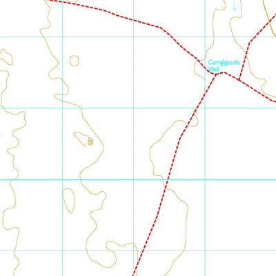 Western Australia Department of Biodiversity, Conservation and Attractions (DBCA) COG Series Map 1743-23: Evana and Mount Curious digital map