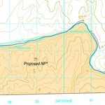 Western Australia Department of Biodiversity, Conservation and Attractions (DBCA) COG Series Map 1743-23: Evana and Mount Curious digital map