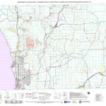 Western Australia Department of Biodiversity, Conservation and Attractions (DBCA) COG Series Map 1840-14: Howatharra and Nanson digital map