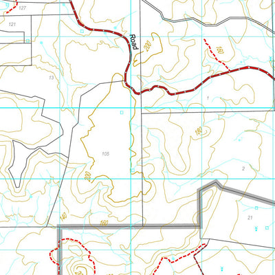 Western Australia Department of Biodiversity, Conservation and Attractions (DBCA) COG Series Map 1840-14: Howatharra and Nanson digital map