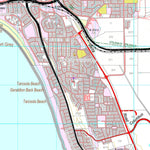 Western Australia Department of Biodiversity, Conservation and Attractions (DBCA) COG Series Map 1840-23: Geraldton and Walkaway digital map